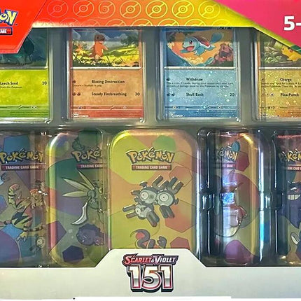 Costco Pokemon Scarlet & Violet 151 Mini Tin 5-pack (Magneton) - Miscellaneous Cards & Products (MCAP)