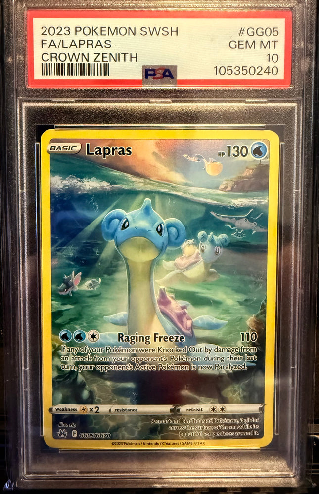 Lapras - Crown Zenith PSA 10