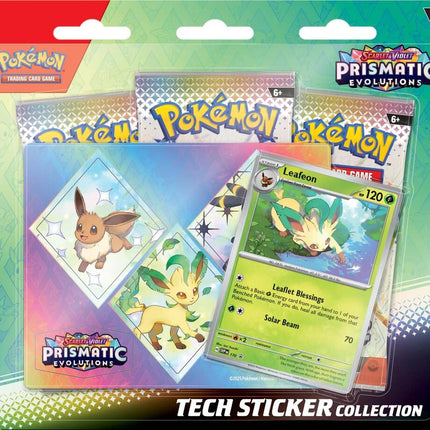Prismatic Evolutions Tech Sticker Collection [Leafeon] - SV: Prismatic Evolutions