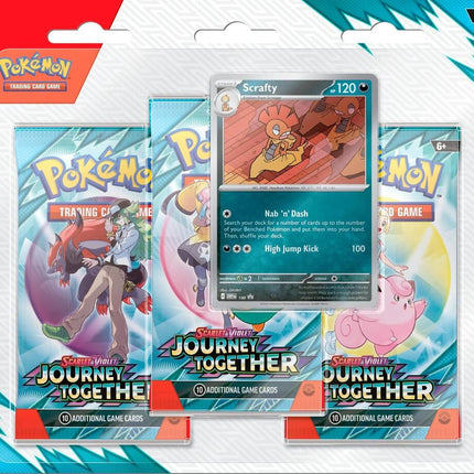 Journey Together 3 Pack Blister [Scrafty] - SV09: Journey Together