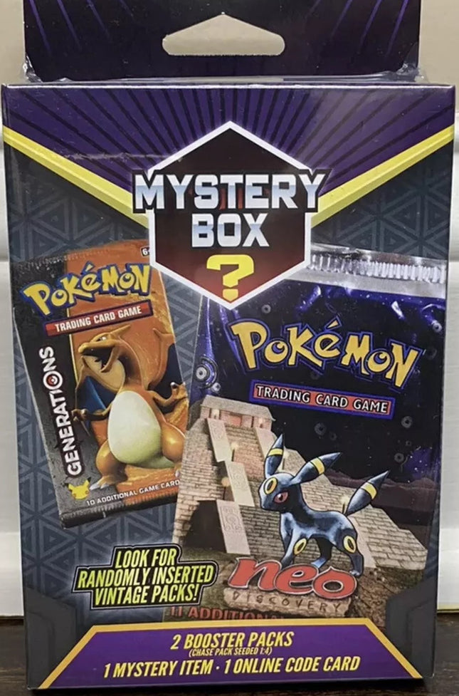 2021 Pokemon TCG Mystery Hanger Box Vintage / Chase Pack Seeded 1:4 | SEALED NEO